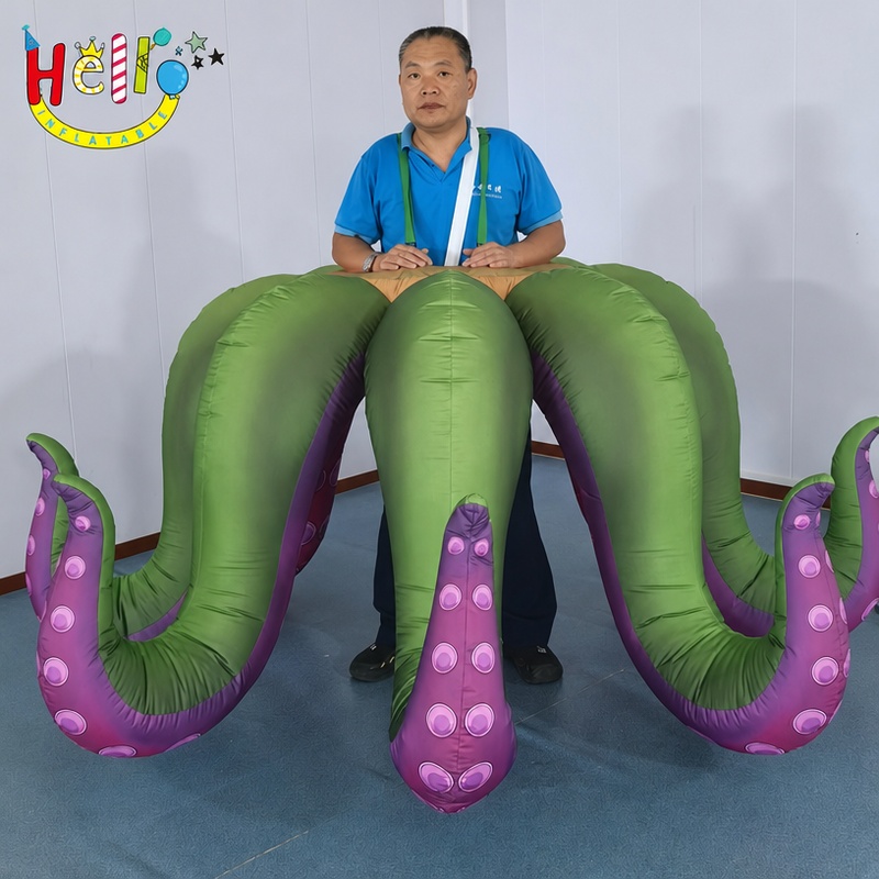 Giant Inflatable Octopus Tentacle Costume for Halloween Party Stage Performance