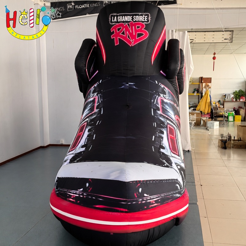 Giant Inflatable Sneaker Prop High Top Basketball Shoe for Retail Store Display