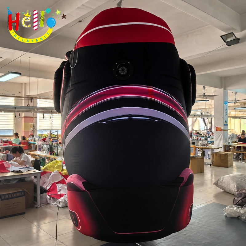 Giant Inflatable Sneaker Prop High Top Basketball Shoe for Retail Store Display